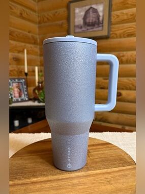 ICE Blue Glitter 40oz HydroJug Traveler LEAKPROOF Tumbler